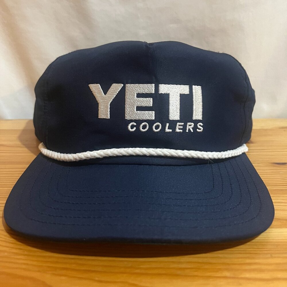 Yeti Coolers Rope Brim Trucker Hat Adjustable Snapbac… - Gem